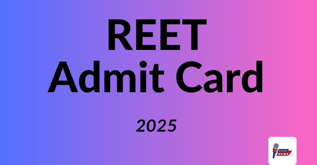 REET Admit Card