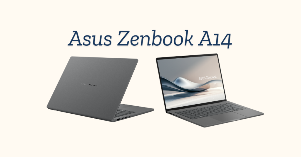 Asus Zenbook A14 with Snapdragon X
