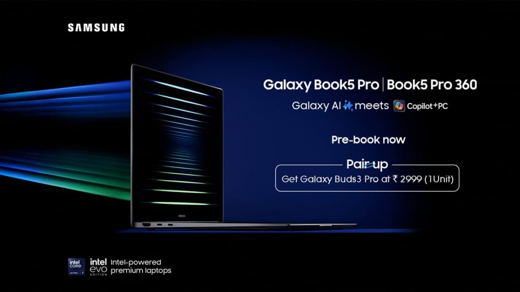 Galaxy Book5 Series in India