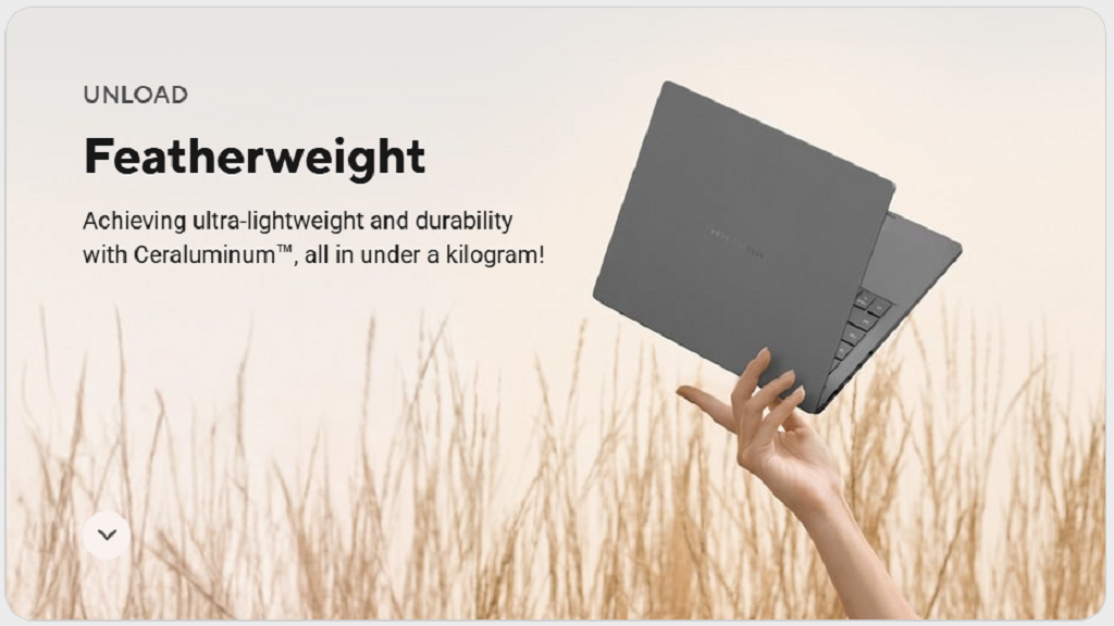 Asus Zenbook A14 with Snapdragon X