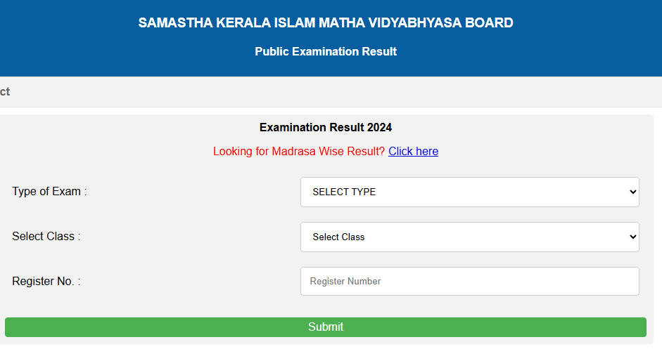Samastha Public Exam Result 2025
